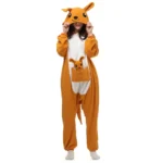 Pijama Kigurumi Canguru Confortável