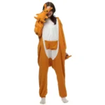 Pijama Kigurumi Canguru Confortável - Imagem 4