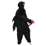 Pijama Kigurumi 3D Casal Banguela e Fúria da Luz - Imagem 7