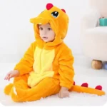 Pijama Infantil charmander - Kigurumi Pokemon - Imagem 5