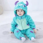 Pijama Infantil Sulley 2025 - Kigurumi Monstros SA Azul