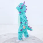 Pijama Infantil Sulley 2025 - Kigurumi Monstros SA Azul - Imagem 5