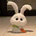 Pelúcia Coelho Pets 30cm Anti-alérgica - Imagem 2